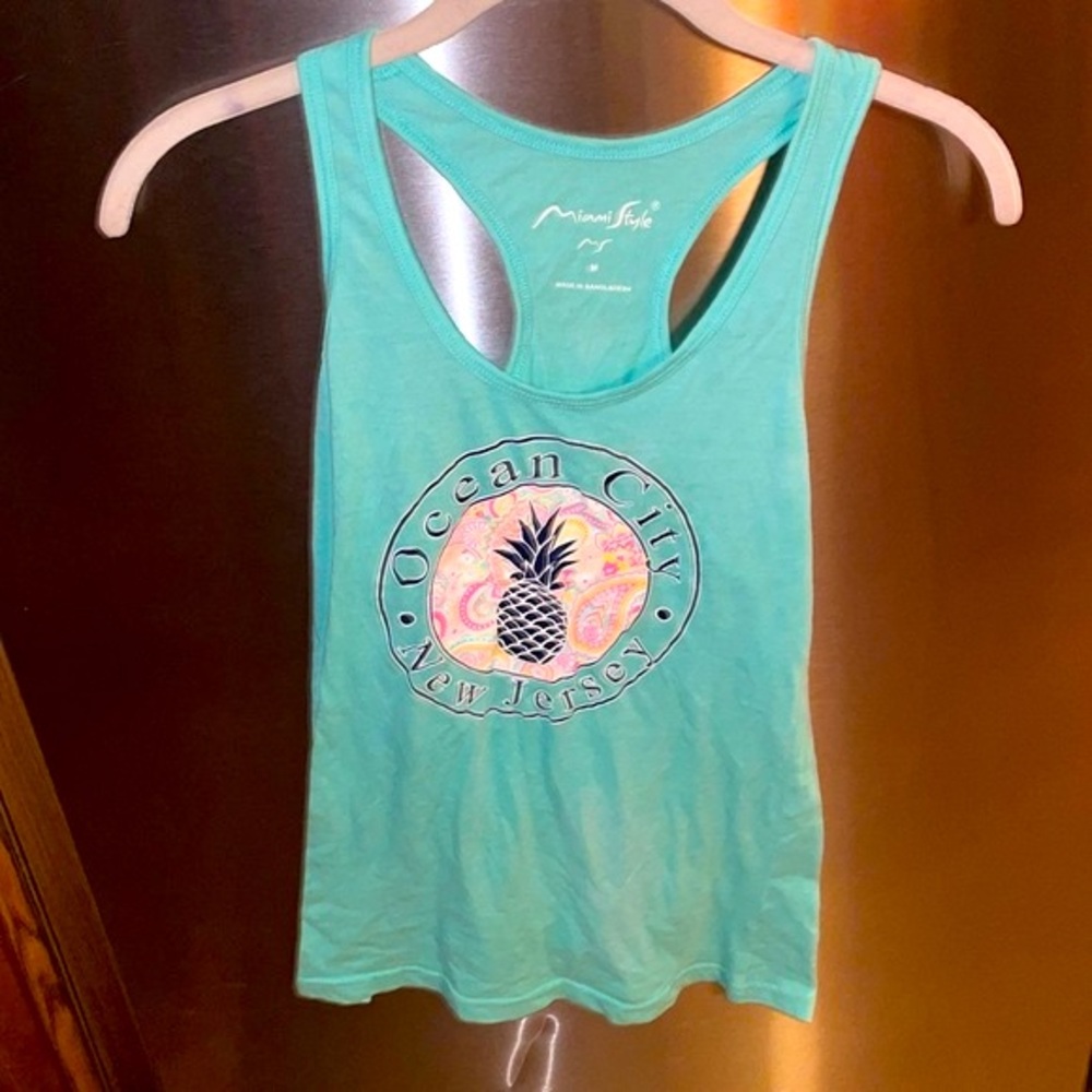 Ocean City Racerback Tank 🌊🍍 - Picture 5 of 12